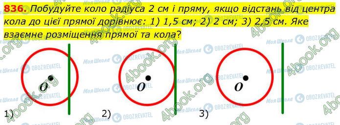 ГДЗ Геометрия 7 класс страница 836