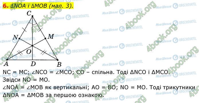ГДЗ Геометрія 7 клас сторінка Ср.4 (6)