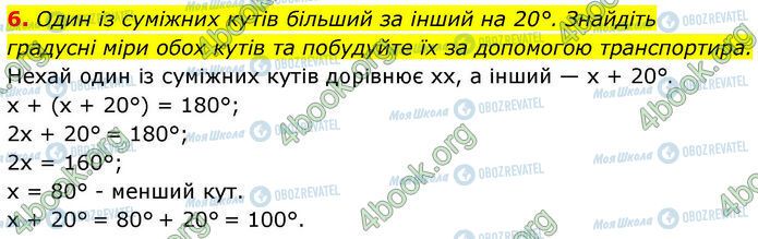 ГДЗ Геометрія 7 клас сторінка Ср.1 (6)