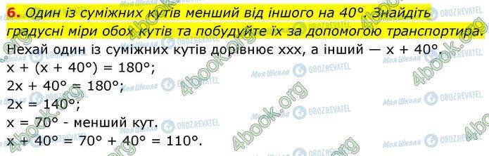 ГДЗ Геометрія 7 клас сторінка Ср.1 (6)