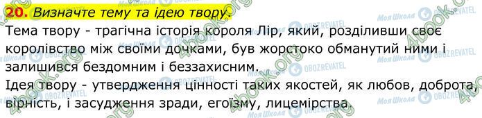 ГДЗ Зарубежная литература 7 класс страница Стр.14 (20)