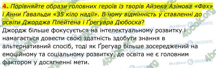 ГДЗ Зарубежная литература 7 класс страница Стр.268 (4)