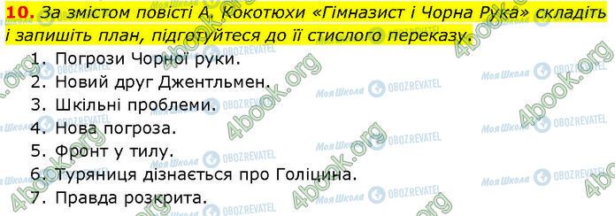 ГДЗ Українська література 7 клас сторінка Стр.177 (10)