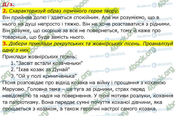ГДЗ Укр лит 7 класс страница Стр.25 (Дз)