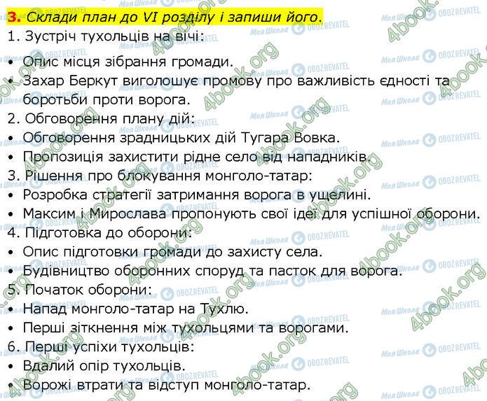 ГДЗ Українська література 7 клас сторінка Стр.62 (Дз.3)