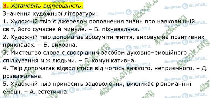 ГДЗ Українська література 7 клас сторінка Стр.7 (3)