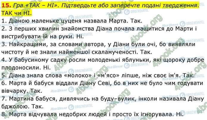 ГДЗ Українська література 7 клас сторінка Стр.219 (15)