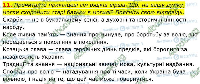ГДЗ Українська література 7 клас сторінка Стр.148 (11)