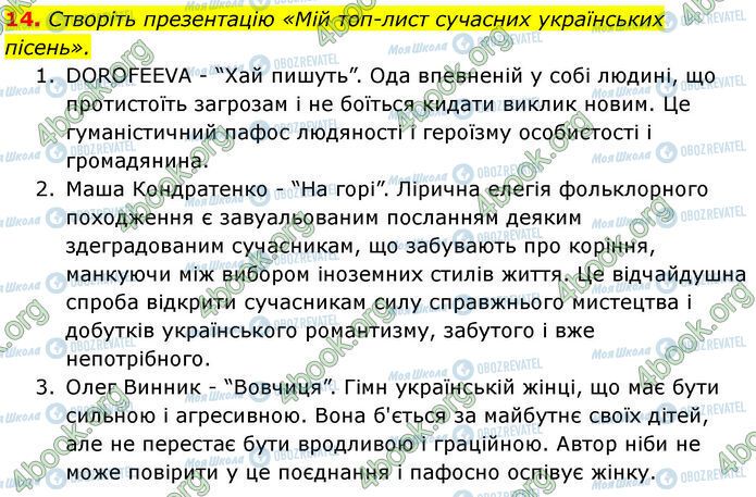 ГДЗ Українська література 7 клас сторінка Стр.39 (14)