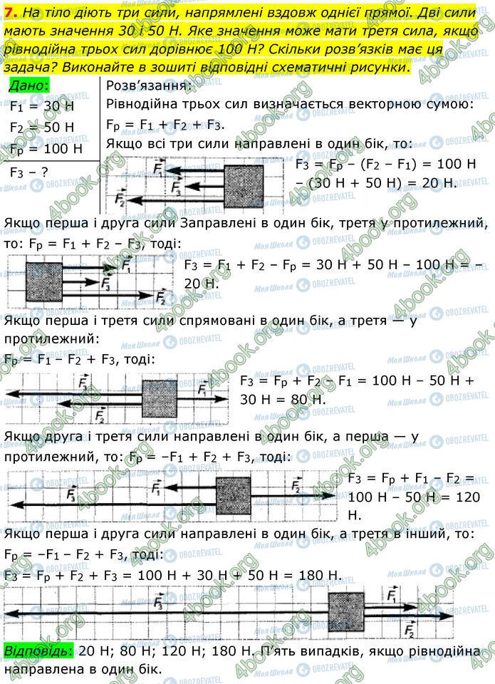 ГДЗ Физика 7 класс страница 22 (7)