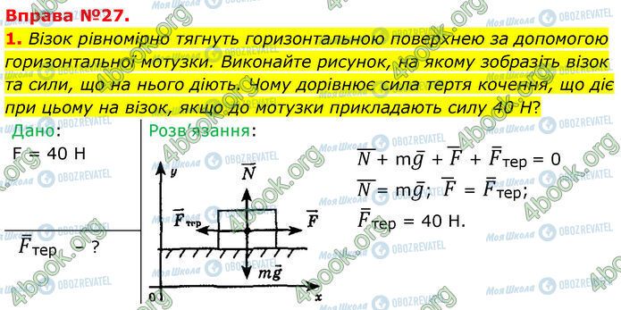 ГДЗ Физика 7 класс страница 27 (1)