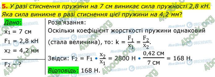 ГДЗ Фізика 7 клас сторінка 24 (5)