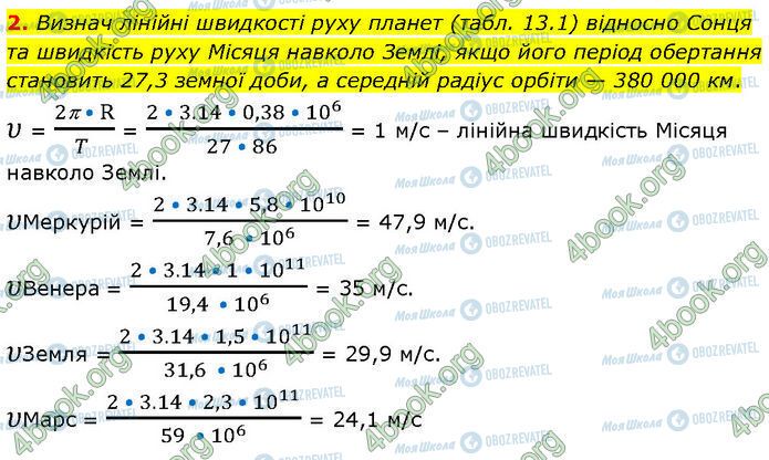 ГДЗ Физика 7 класс страница §.13 (2)