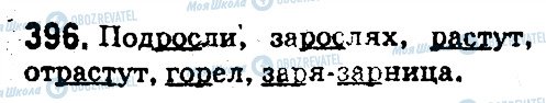 ГДЗ Російська мова 5 клас сторінка 396
