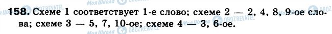 ГДЗ Русский язык 5 класс страница 158