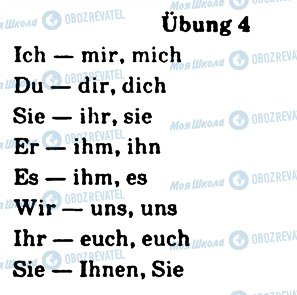 ГДЗ Німецька мова 5 клас сторінка 4