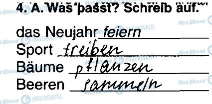 ГДЗ Німецька мова 5 клас сторінка 4