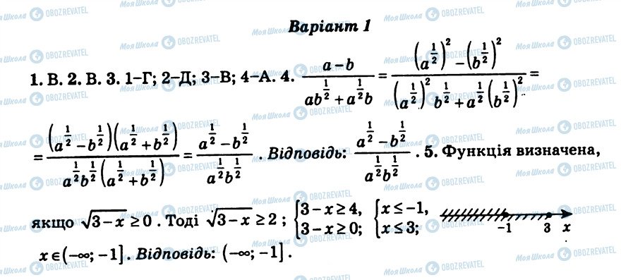 ГДЗ Алгебра 10 класс страница СР6