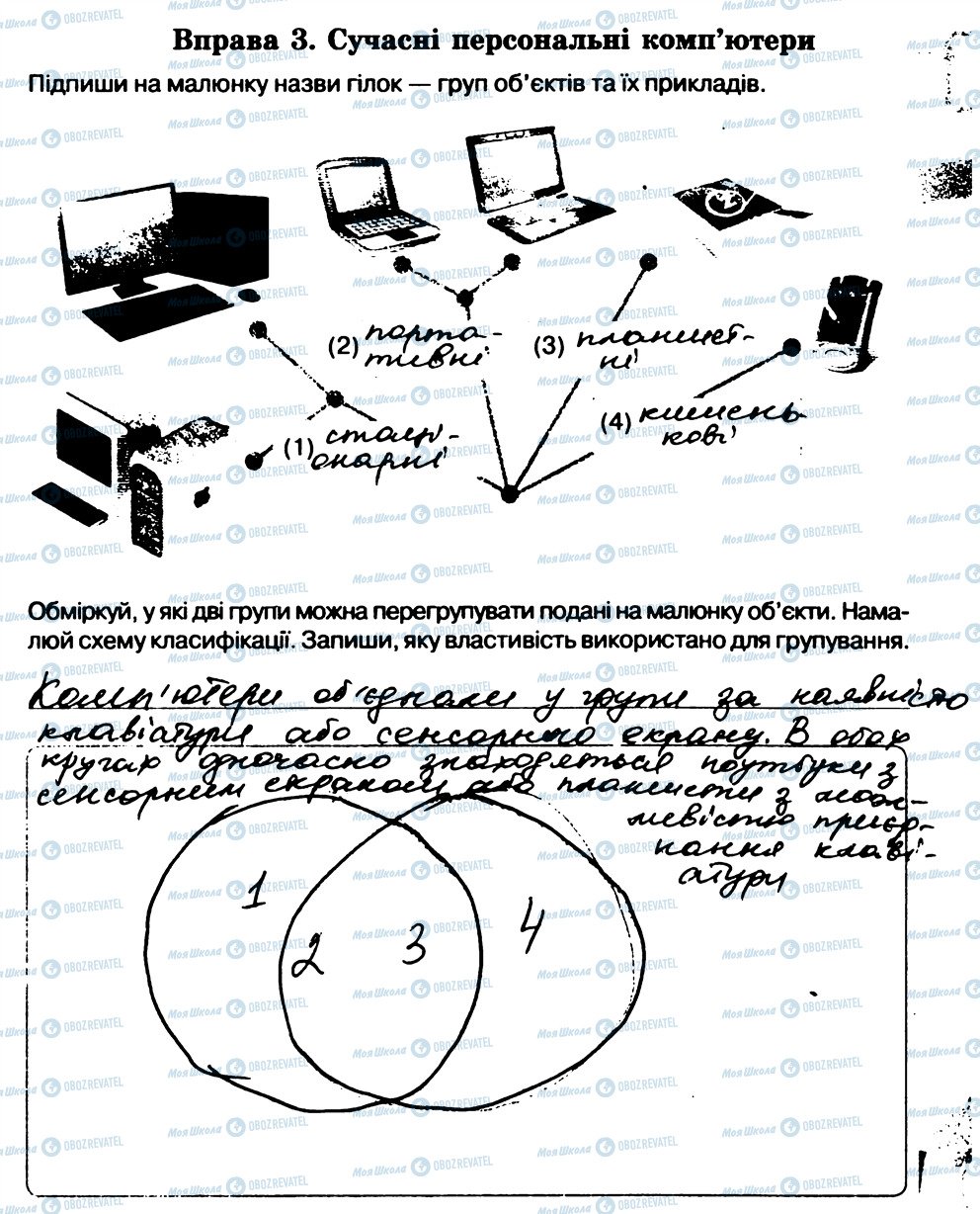 ГДЗ Інформатика 5 клас сторінка 3