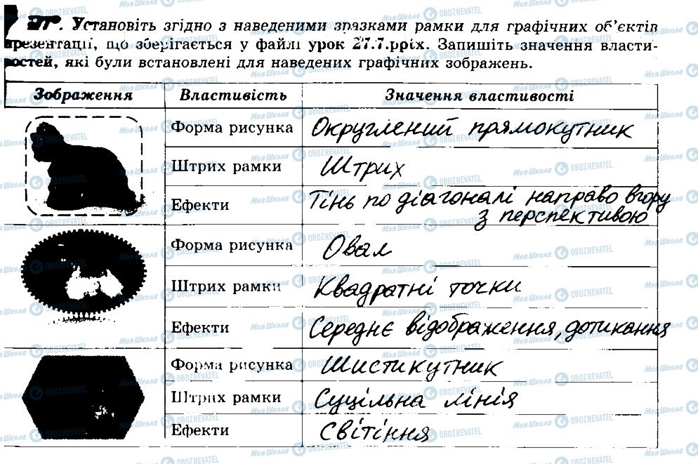 ГДЗ Інформатика 5 клас сторінка 7