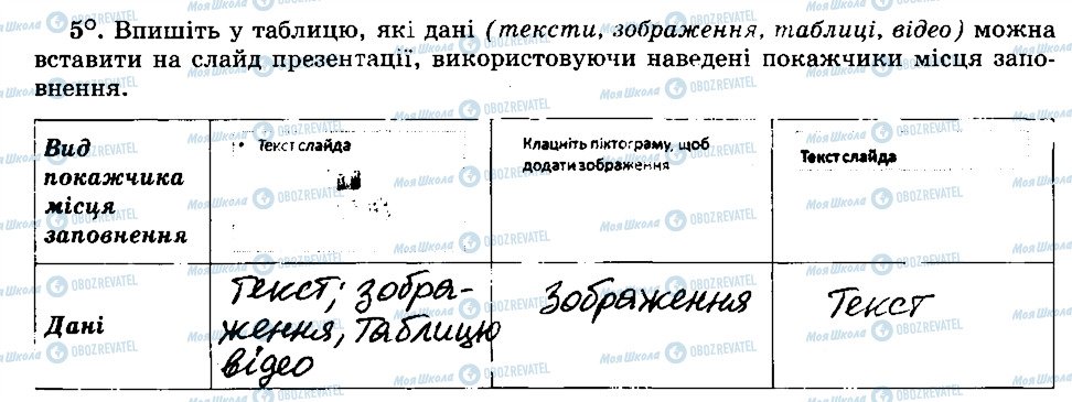 ГДЗ Информатика 5 класс страница 5