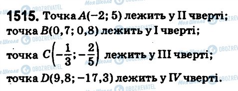 ГДЗ Математика 6 класс страница 1515