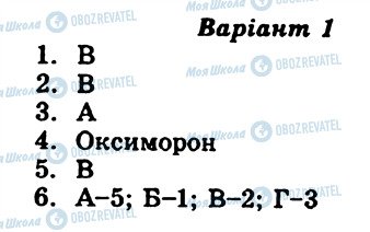 ГДЗ Українська література 9 клас сторінка КР4