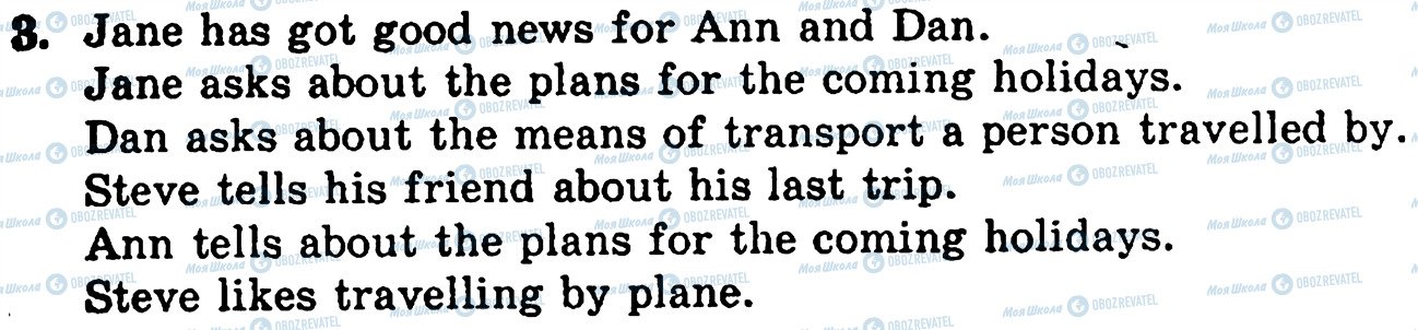 ГДЗ Англійська мова 5 клас сторінка 3