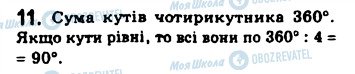 ГДЗ Геометрія 8 клас сторінка 11