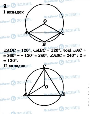 ГДЗ Геометрія 8 клас сторінка 9