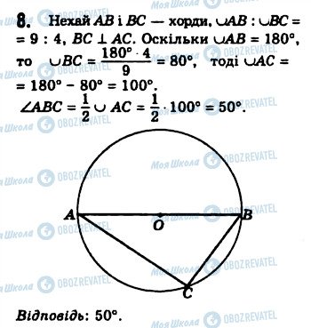 ГДЗ Геометрія 8 клас сторінка 8