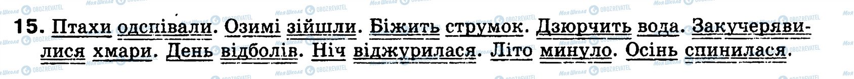 ГДЗ Українська мова 8 клас сторінка 15