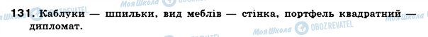 ГДЗ Українська мова 6 клас сторінка 131