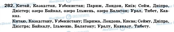 ГДЗ Українська мова 6 клас сторінка 282