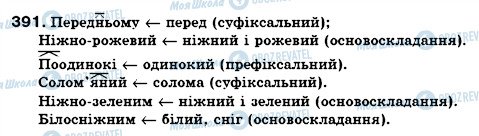 ГДЗ Українська мова 6 клас сторінка 391