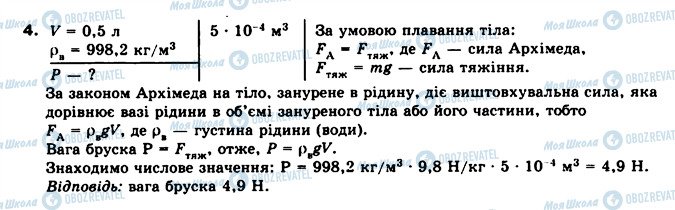 ГДЗ Фізика 8 клас сторінка 4