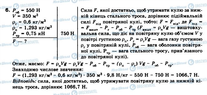 ГДЗ Фізика 8 клас сторінка 6