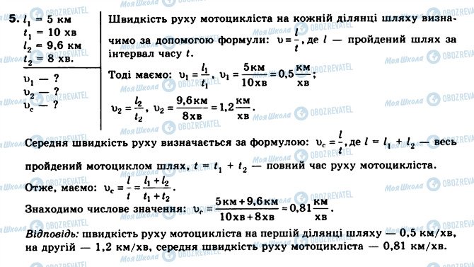 ГДЗ Фізика 8 клас сторінка 5