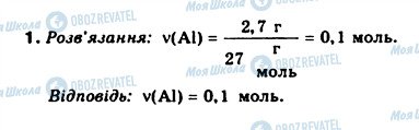 ГДЗ Хімія 8 клас сторінка 1