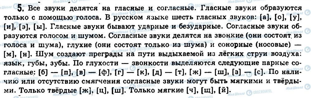 ГДЗ Русский язык 11 класс страница 5