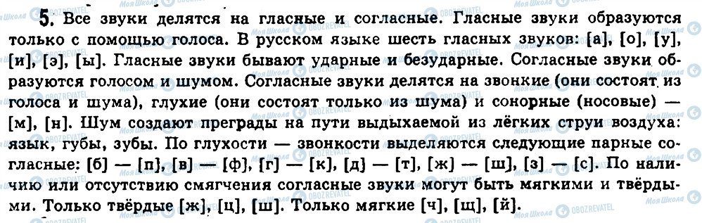 ГДЗ Російська мова 11 клас сторінка 5