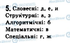 ГДЗ Інформатика 11 клас сторінка 5