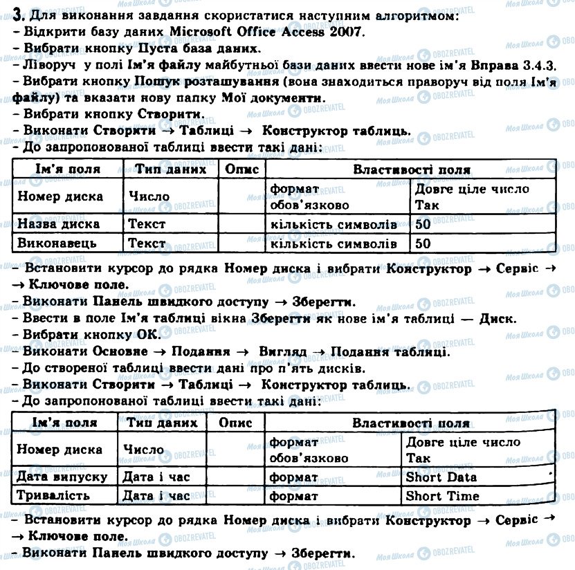 ГДЗ Информатика 11 класс страница 3