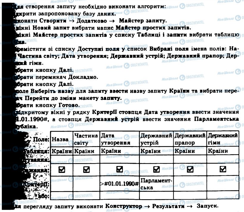 ГДЗ Інформатика 11 клас сторінка 4