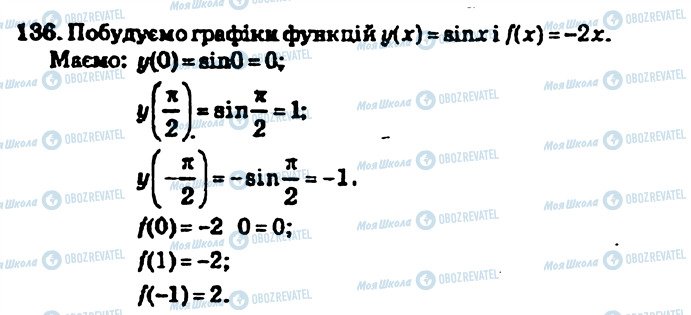 ГДЗ Алгебра 10 класс страница 136