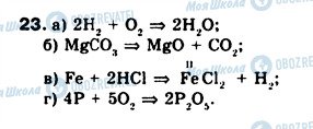 ГДЗ Химия 8 класс страница 23