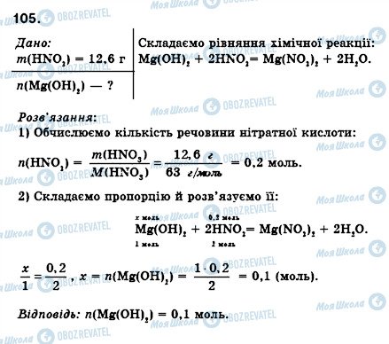 ГДЗ Химия 8 класс страница 105