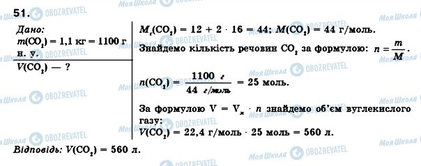 ГДЗ Хімія 8 клас сторінка 51