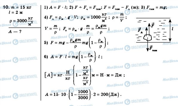 ГДЗ Физика 8 класс страница 10