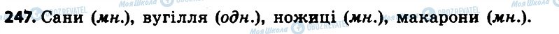 ГДЗ Українська мова 6 клас сторінка 247